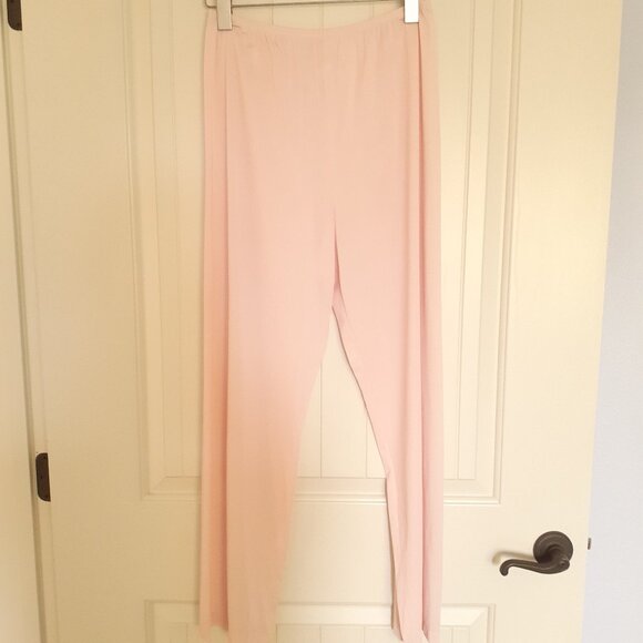 Vintage Vanity Fair Set of 2 Pairs Nylon Pajama Pants Pink Green Size M - Picture 2 of 13